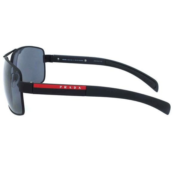 Sale! Prada Men's Polarized Black Sunglasses - Picture 3 of 3